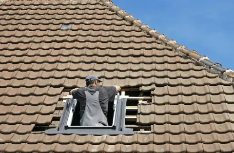 Pose de velux - Montélier